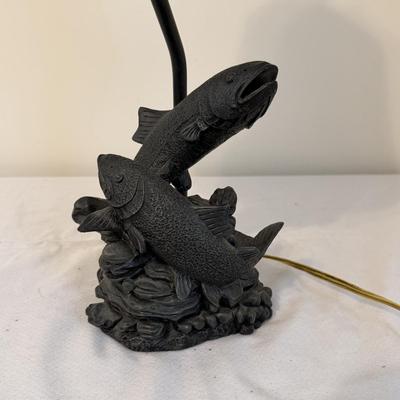 Metal Fish Lamp (O-MG)