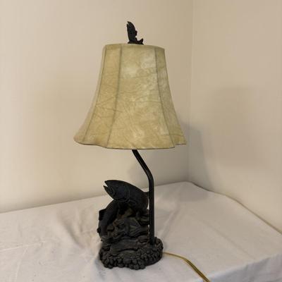 Metal Fish Lamp (O-MG)