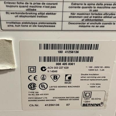Bernina artista 180