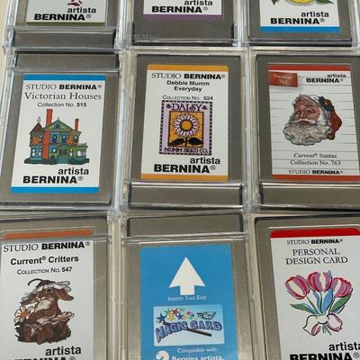 Bernina artista design cards
