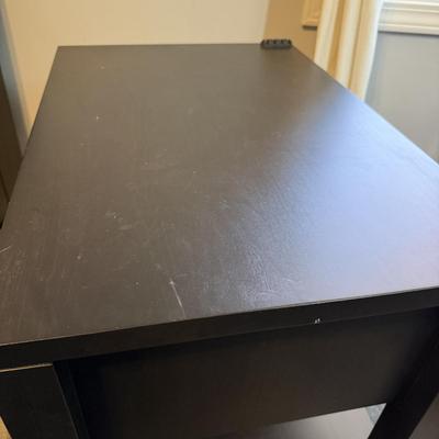 Wood Castle Night Stand & Full Size Bed Frame (GB-MG)