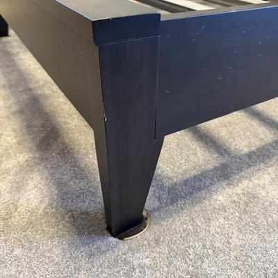 Wood Castle Night Stand & Full Size Bed Frame (GB-MG)