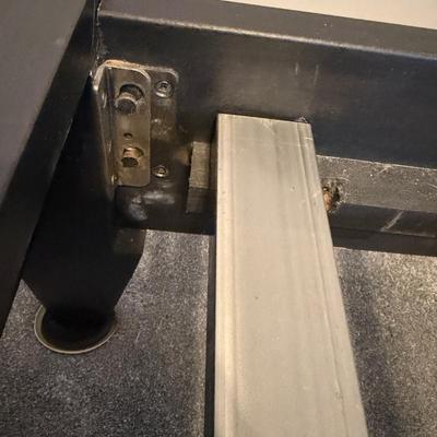 Wood Castle Night Stand & Full Size Bed Frame (GB-MG)