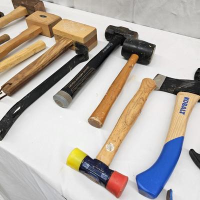 Assorted Hammers, Axes & Prybars (DG-JS)