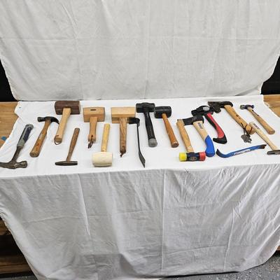 Assorted Hammers, Axes & Prybars (DG-JS)