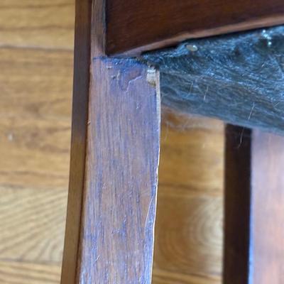 Set of Pineapple Patterned Upholstered Parlor Chairs (HB-SF)