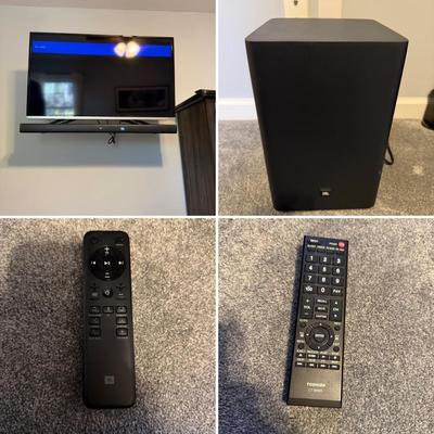 Toshiba 40” TV with JBL Subwoofer & Soundbar (GB-MG)