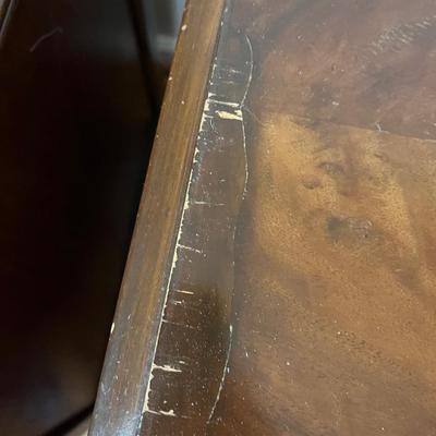 Two Wooden Side Tables (HB-BC)