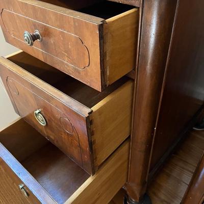 Two Wooden Side Tables (HB-BC)