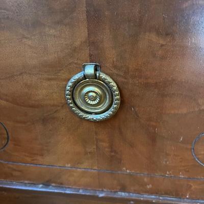 Two Wooden Side Tables (HB-BC)