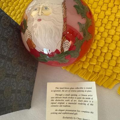 Around the world with Santa Bear