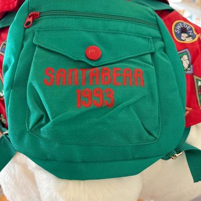 Around the world with Santa Bear