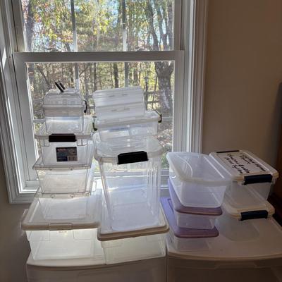38 Sterilite, Rubbermaid Plastic Bins And More (HB-SF)