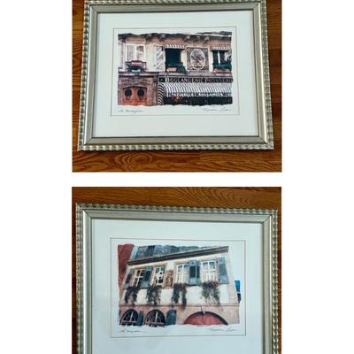 Two Framed Maureen Love Prints (HB-SF)