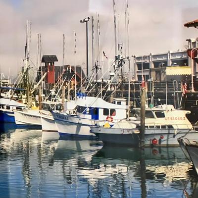 Trio of Framed Water Scene Photographs (BGB-RG)