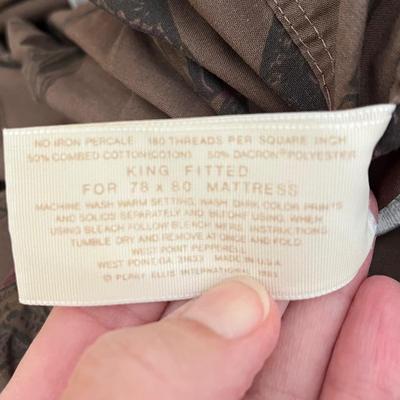 King Sized Perry Ellis and Pottery Barn Bedding and More (HB-BC)