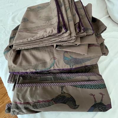 King Sized Perry Ellis and Pottery Barn Bedding and More (HB-BC)