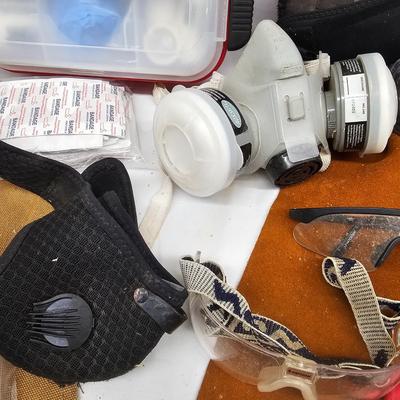 Collection of First Aid, Gloves & Safety Equipment (DG-JS)