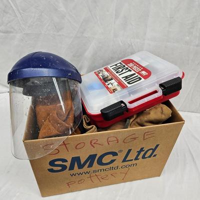 Collection of First Aid, Gloves & Safety Equipment (DG-JS)