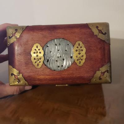 Five Gorgeous Wooden and Marble Boxes (HB-KD)