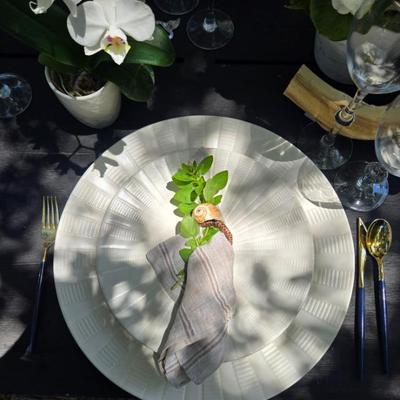 Sealife oversized plates and chargers