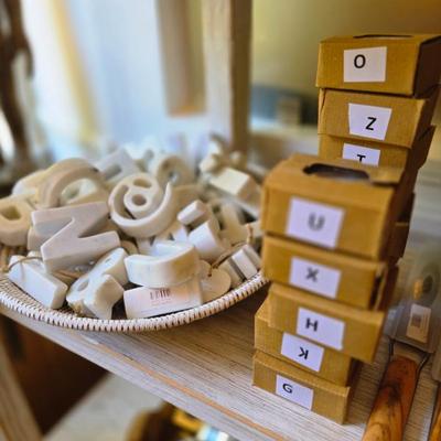 MARBLE LETTERS $8 EACH 