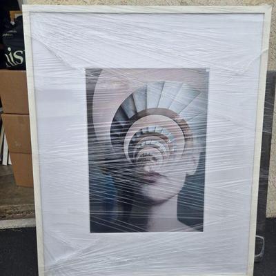 Custom framed LARGE artwork