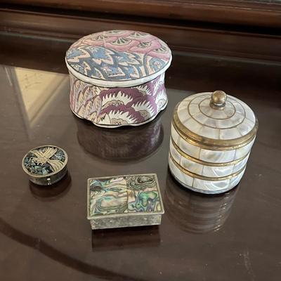 Vintage Trinket and Jewelry Boxes (HB-BC)