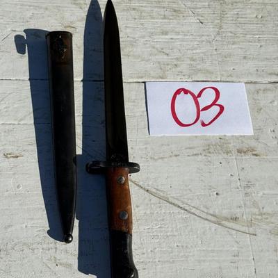 Sale Photo Thumbnail #44: O3-Knife with Sheath