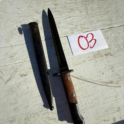 Sale Photo Thumbnail #42: O3-Knife with Sheath