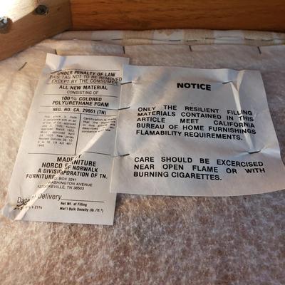 Wooden Table, Two Leaves and Two Chairs (D-KD)