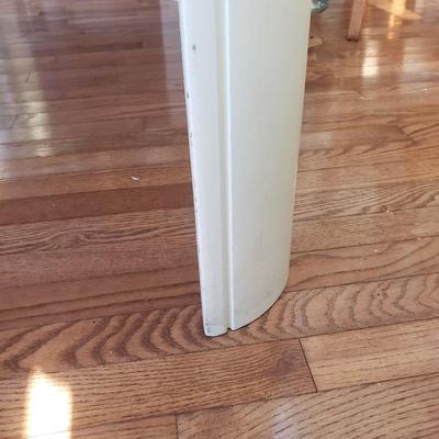 Wooden Table, Two Leaves and Two Chairs (D-KD)