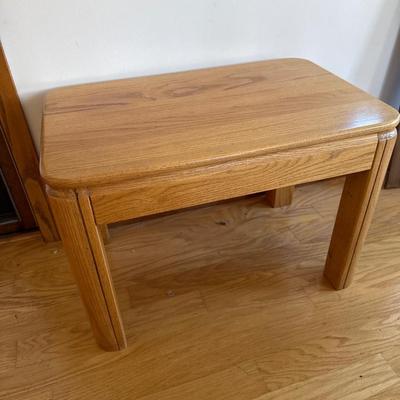 Wood Side Table