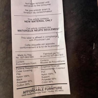 Tan Microfiber Sofa with Reclining Seats (D-BC)