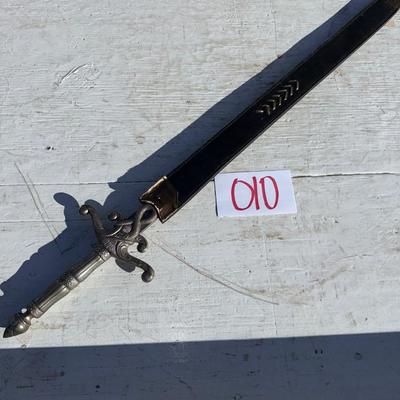 Sale Photo Thumbnail #94: O10-ornate sword with sheath