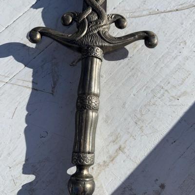 Sale Photo Thumbnail #95: O10-ornate sword with sheath