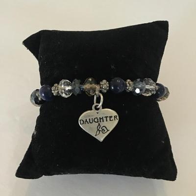 Beautiful crystal bracelet with 925 charm