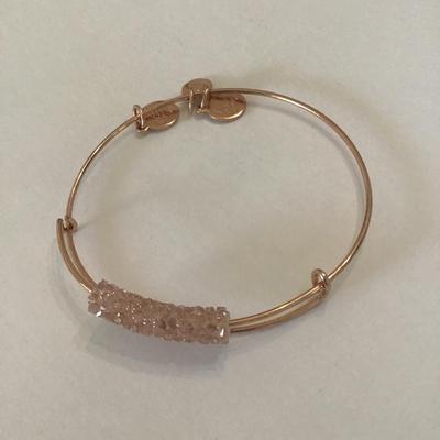 Alex and Ani rose gold bracelet