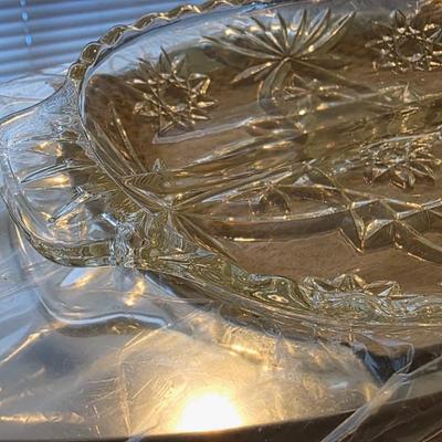 Vintage Kromex Relish Server – Mid-Century Chrome & Gold Holiday Giftware (NOS in Box)