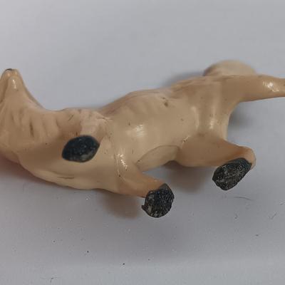 LOT 4: Miniatures - Stone Polar Bear and Beaver, Glass Vase & More