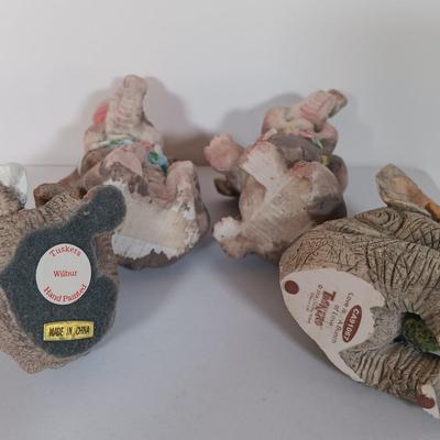 LOT 5: Collection of Elephant Themed Miniatures and Decor