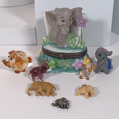 LOT 6: Elephant Themed Miniatures
