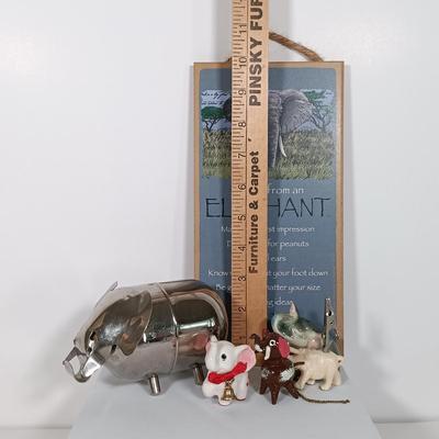 LOT 6: Elephant Themed Miniatures