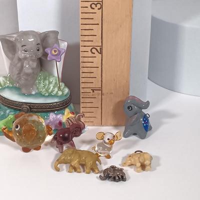 LOT 6: Elephant Themed Miniatures