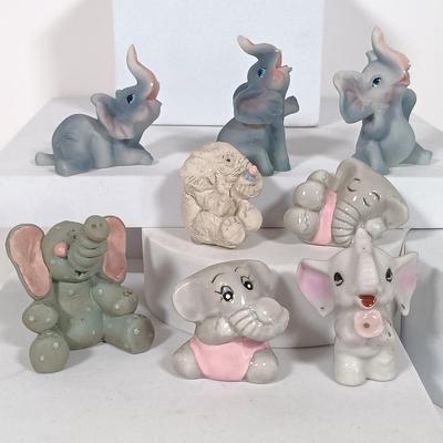 LOT 6: Elephant Themed Miniatures
