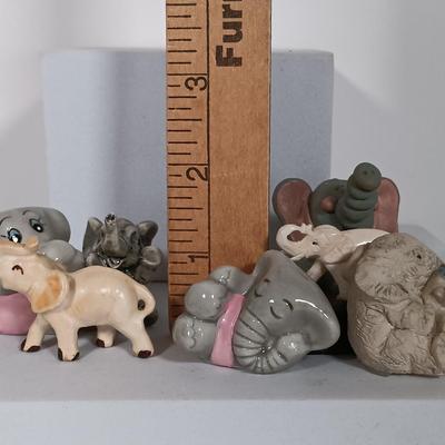 LOT 6: Elephant Themed Miniatures