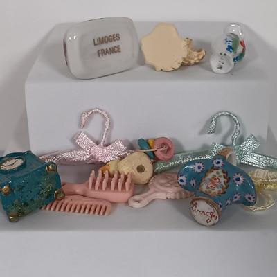 LOT 7: Collection of Doll House Miniatures