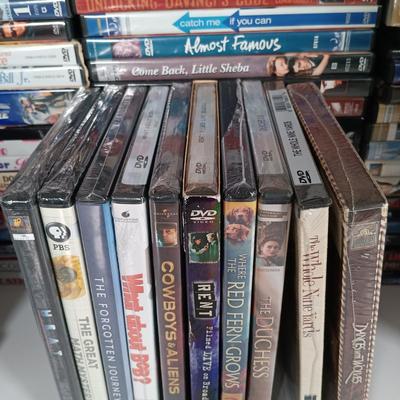 LOT 11: Over 180 DVDs in Various Genres (20 New and Sealed)