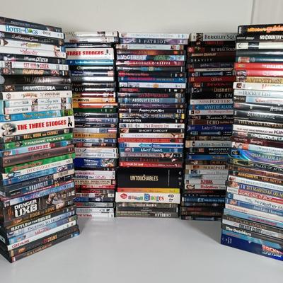 LOT 11: Over 180 DVDs in Various Genres (20 New and Sealed)