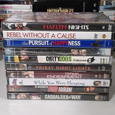 LOT 11: Over 180 DVDs in Various Genres (20 New and Sealed)